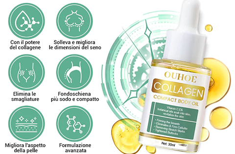 Olio liftante per glutei e torace!