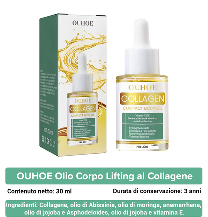 Olio liftante per glutei e torace